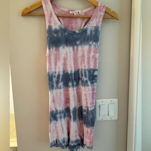 Sundry Tie Dye Racerback Tank